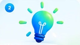 A light bulb — the idea
